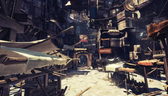 Metal City from Alice VR - sci-fi environment created in Unreal Engine